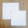 Enveloppes carrées Auto-adhésives 145X145 Blanc 120g